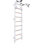 BenchK Sprossenwand "731", mit Klimmzugstange, 731W, Weiß
