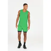 Endurance Shorts Kros Im 2-in-1-Design mit Quick Dry und Stretch-Funktion 3238 Island Green L