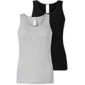 Schiesser Tanktop Damen 182906 Modern Multipacks Assortiert 2 (2er Set)-L