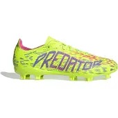 Adidas Herren Predator League FG/MG Kunstrasen/Naturrasen Fussballschuhe Lucid Lemon/Blue Fusion/Lucid Pink