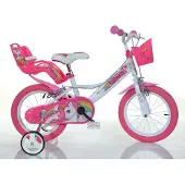 Dino Bikes 16 Zoll Kinderfahrrad Mädchenfahrrad Unicorn Einhorn