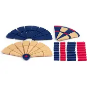 Kings Dart Dart-Segmente-Set "Cricket"