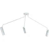 Licht-Erlebnisse Deckenstrahler Weiß verstellbar 3x GU10 Metall Deckenlampe Wohnzimmer Jugendzimmer