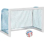 Sport-Thieme Alu-Mini-Trainingstor Professional Kompakt, Weiss-Pulverbeschichtet