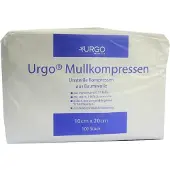 Urgo Mullkompressen 10x20 cm unsteril 8fach 100 St Kompressen