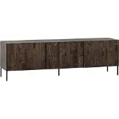 Woood Bono Gravure Tv-Möbel Asche Braun