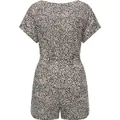 Ragwear Jumpsuit "Salwin" Kurzer Overall mit Taillen-Bindeband