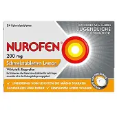 Nurofen 200 mg Ibuprofen Schmelztabletten Lemon
