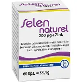 Pharma Peter GmbH Selennaturel 200 µg+Zink Kapseln 60 St