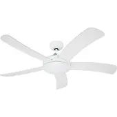 CasaFan Falcetto WE Loftsventilator (Ø) 132 cm Vingefarve: Hvid Chassisfarve: Hvid