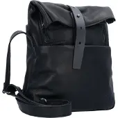 Harold's Leder Umhängetasche Mount Crossbag Black schwarz