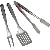 Ginza.se Comfort Grip 3-teiliges Grillbesteck-Set