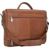 Plevier 400er Serie Aktentasche Leder 40 cm Laptopfach