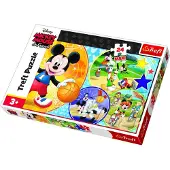 Disney Trefl Maxi-Puzzle 24 Teile – Micky Maus: Zeit für Sport