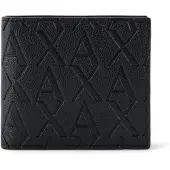 Armani Exchange für Herren. XM000168AF12133UC001 Logo-Brieftasche schwarz (OSFA), Lässig, Polyester