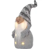 Star Trading Trading LED-Stoff-Figur "Joylight", Weihnachtsmann