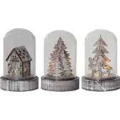 Star Trading Weihnachtsschmuck "kupol" - 3er-Set