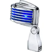Heil sound The Fin Chrome Body Blue LED Retro-Mikrofon