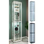 VCM Sammel Stand Vitrine Holz Glas Kavis XL