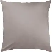 TRAUMSCHLAF Premium Interlock Kissenbezug 80x80 cm grau