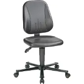 Magni Esd Unitec 2 Niedrigstuhl schwarz mit Rollen