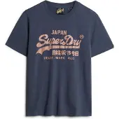 Superdry Metallic Vl Relaxed Kurzarm-t-shirt