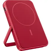 Fresh 'n rebel 228298, 5000 mAh, Lithium Polymer (LiPo), Kabelloses Aufladen, 3,85 V, Rot