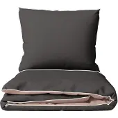 TRAUMSCHLAF Bettwäsche Lunara grau 240x220 cm + 2x 80+80 cm