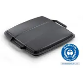 Durable Deckel für DURABIN ECO 90L quadratisch, 1800506221 schwarz