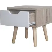HTI Nachtschrank 1 Schublade Thekla 29325 Sonoma/Weiss