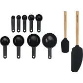 KitchenAid Universal Küchenzubehör-Set 11-Teilig Schwarz