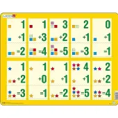 Larsen Puzzle Addieren bis zu fünf 10 Teile
