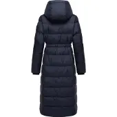 Ragwear Steppmantel "Niara Long" Gesteppter langer Damen Mantel mit Bindeband