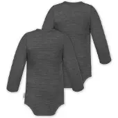 Normani 2er Pack Baby Merino Body Langarm „Auckland" - 9369