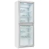 Exquisit Glastürkühlschrank GKS350-2-GT-280D weiss | 320 l Nutzinhalt | Weiß
