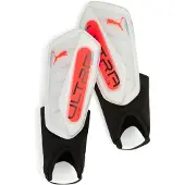 Puma Ultra Flex Ankle Unisex Schienbeinschoner weiß rot Gr M