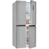 Exquisit Multidoor MD425-150-040C inoxlook | No Frost | Nutzinhalt: 421 L | Temperaturregelung | Alarm