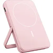 Fresh 'n rebel 228297, 5000 mAh, Lithium Polymer (LiPo), Kabelloses Aufladen, 3,85 V, Pink