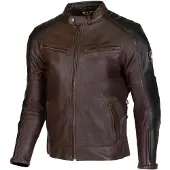 Merlin Chase II D3O Motorrad Lederjacke, schwarz/braun, 46