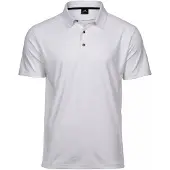 Tee Jays Herren Luxus Sport Polo Shirt BC4564 (2XL) (Weiß)