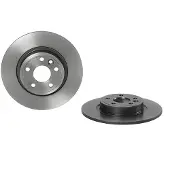 Brembo Bremsscheibe 08.C208.11, hinten, voll, 1 Stück