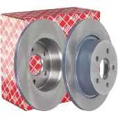 FEBI BILSTEIN Bremsscheibe 43887 hinten, voll, 1 Stück