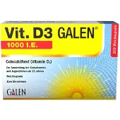 Galenpharma GmbH VIT. D3 Galen 1000 I.E. Weichkapseln 200 St