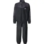 Emporio Armani für Herren. 7M000078_AF12948 Trainingsanzug mit Dynamic Athlete-Aufdruck aus technischem Ventus7-Gewebe, schwarz (L), Lässig, Sportlich,