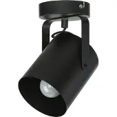 Licht-Erlebnisse Spot Strahler Schwarz schwenkbar E27 Deckenlampe