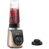 Tefal Blend Up BL190A, Tischplatten-Mixer, 0,85 l, Pulsfunktion, Eis-Crusher, 1000 W, Beige, Schwarz, Transparent
