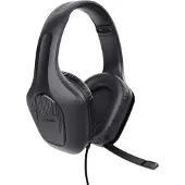 Trust Gaming GXT 418 Rayne Leichtes Gaming Headset für PC Xbox PS4 PS5 Switch Mobile, 50-mm-Treiber, 2-m-Kabel, 3,5-mm-Audioanschluss, Over-Ear Kopfhörer mit Kabel, Schwarz