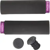 Wolf Tooth Griffe Fat Paw Lock-On Grips | black / ultraviolet purple