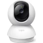 TP-LINK Tapo C200C, IP-Sicherheitskamera, Drinnen, Kabellos, Decke / Schreibtisch, Schwarz, Weiß, Sphärisch