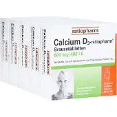 Ratiopharm Calcium D3-Brausetabletten 100 St